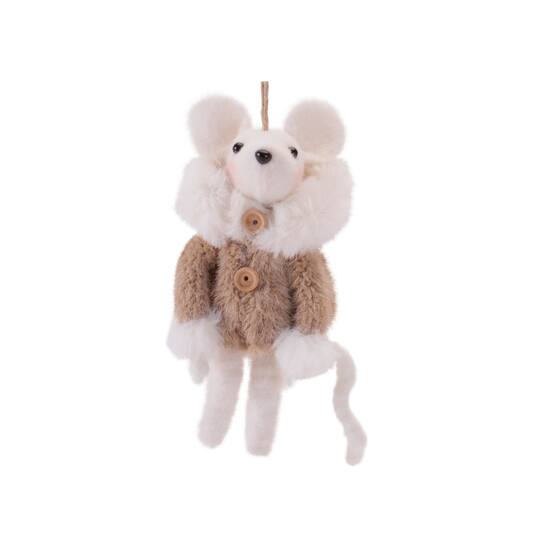 Melrose Pink Mouse Ornaments Set